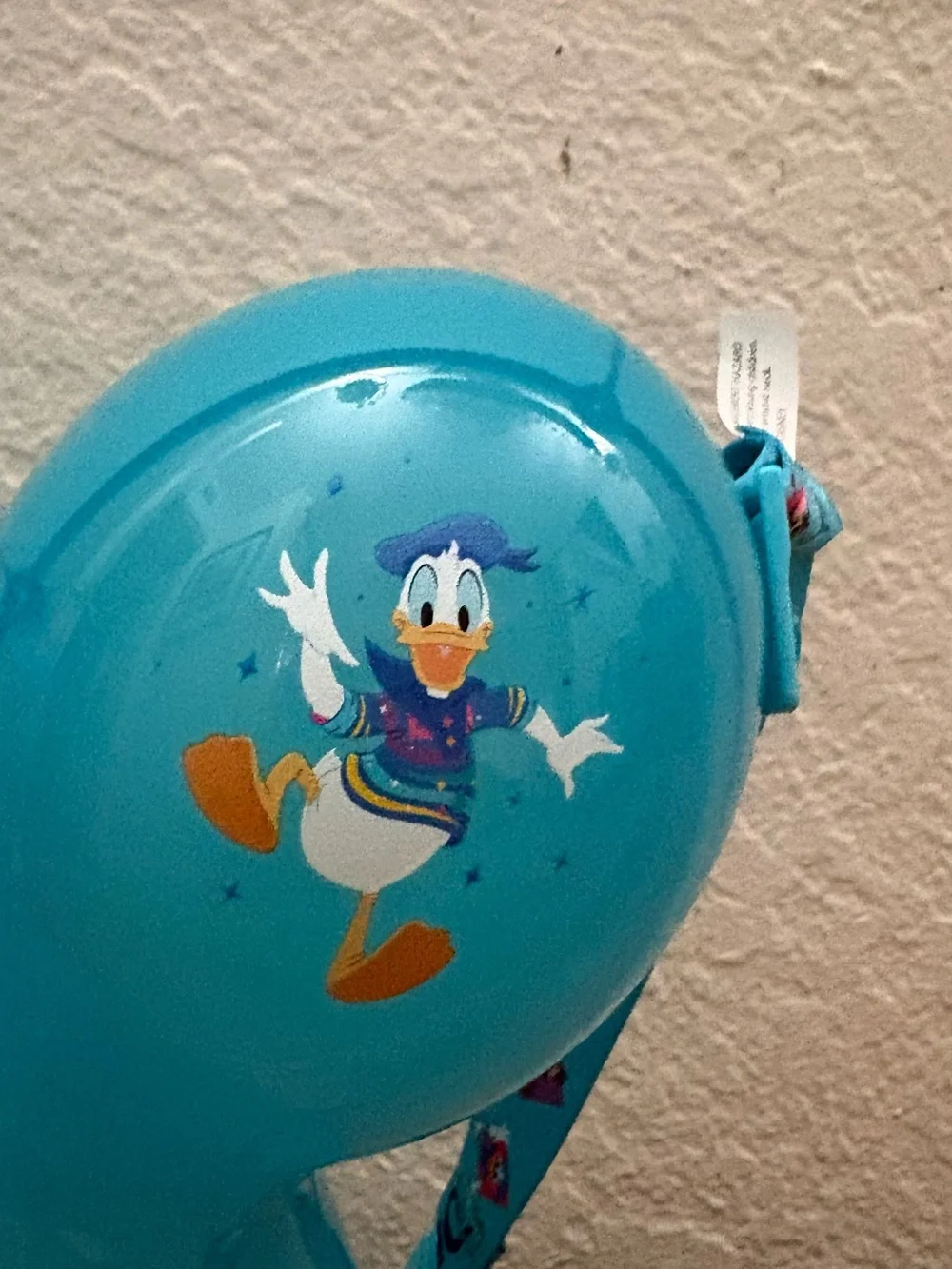 Disney Blue Mickey Head Snack Bucket with 70th Characters